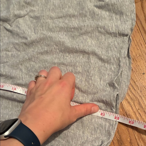 J. Crew Light Gray and White Short Sleeve Tees - Picture 14 of 16